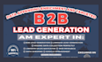 do b2b lead generation for any industry, linkedin lead gen