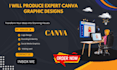 produce expert canva graphic designs