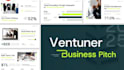 design business pitch deck and professional corporate training presentation