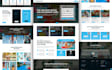 design and develop a responsive website using HTML, CSS, js
