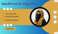 do on  page SEO and website  content