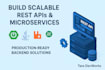 build rest apis and microservices using spring boot and java