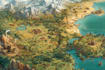 make a fantasy map illustration