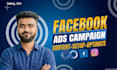 setup and manage facebook ads, meta ads, fb paid marketing advertising campaigns