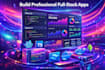 build a professional full stack web application using next js and nestjs