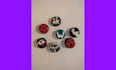 make hand made DIY pins from bottle caps