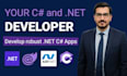 c sharp developer, dot net develper, do c sahrp assigments and projects