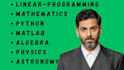 linear programming, matlab, math, algebra, python, astronomy, physics assigned