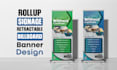 design roll up banner, billboard, yard sign, a frame sign, window graphics