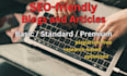 write SEO friendly blog posts