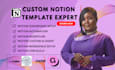 notion template notion expert and custom notion template in 24 hours