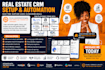 setup real estate lofty crm, boldtrail, kvcore, ghl, realgeeks follow up boss