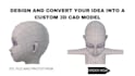 design and convert your idea into a custom 3d cad model stl file and prototype