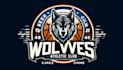 design wolves athletic club vector logo with my own creative thinking
