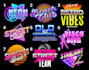 design a neon style logo
