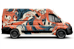 vehicle wrap design, van wrap design, car wrap design