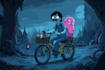 draw you in tim burton custom concept art