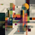 create abstract geometric digital art