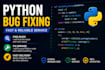 fix bugs in beginner python code