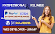 integrate paypal and stripe payment gateway in wordpress and PHP