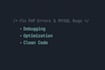 fix bugs or errors in your PHP mysql project