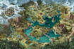 draw fantasy map illustration
