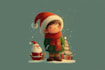 draw christmas illustrations and cards for you