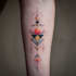 create unique custom geometric tattoo design