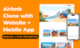 build a custom airbnb clone vacation rental marketplace website and app