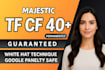 increase majestic trust flow 40 plus