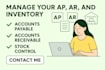 manage accounts in tally prime