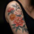 do an beautiful flower tattoo design