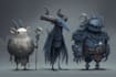 draw character, creatures or your monster designs