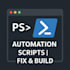 develop any script in powershell