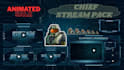 provide animated halo like stream elements
