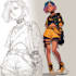creat your character in comic style