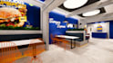 render 3d retail store design, restaurant interior, coffee shop, 3d rendering