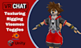 do custom 3d avatar vr character 3d model furry avatar 3d rigging vrc avatar