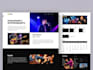 build music website, podcast, and dj website with full booking functionality