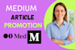 do a viral promotion on your medium article and increase your followers