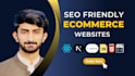 build responsive, SEO friendly ecommerce website with modern design