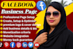 professional facebook page setup fb page creation