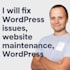fix wordpress issues, website maintenance,wordpress