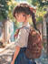 awesome cute anime character illustration