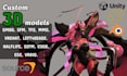 port, edit, create custom sfm model, tf2 model, gmod playermodel, lfd2 model,mmd