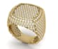design a premium custom signet ring with unique engraving
