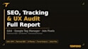 do SEO e UX audit to help improve performance