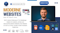 ich werde eine moderne responsive website erstellen