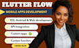 build flutterflow app flutter app mobile app developer flutter flow bubble app