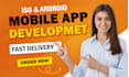 develop mobile app, ios and android mobile app development